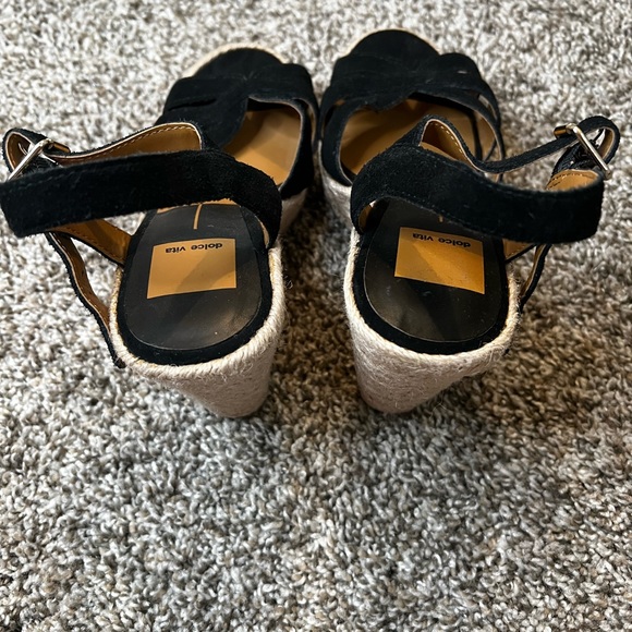 Dolce Vita Tracey Suede Wedges - Picture 4 of 5